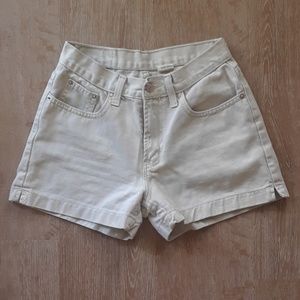 Vintage Jordache Tan High Waisted Shorts